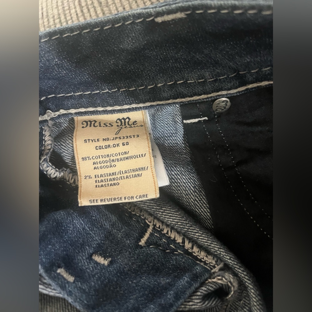 Miss me Dark Blue Women Jeans nwot - Picture 6 of 9